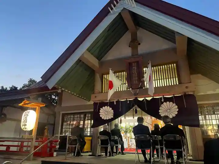 釧路一之宮 厳島神社のお祭り