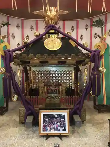 子安神社のお祭り