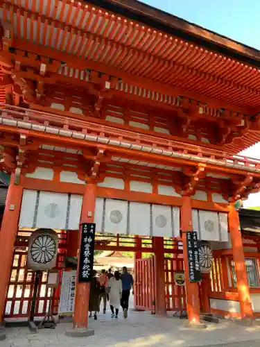 賀茂御祖神社（下鴨神社）の山門・神門