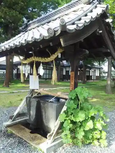 松本神社の手水舎