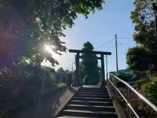 神明神社の鳥居