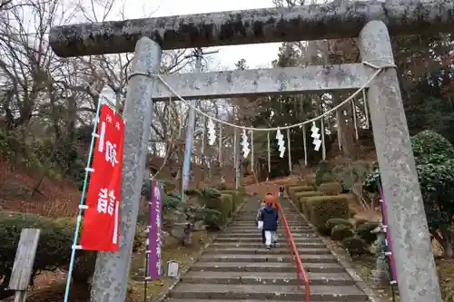 三春大神宮の鳥居