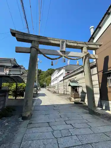 花岡八幡宮の鳥居