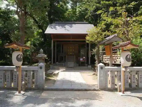 葛原岡神社の本殿・本堂