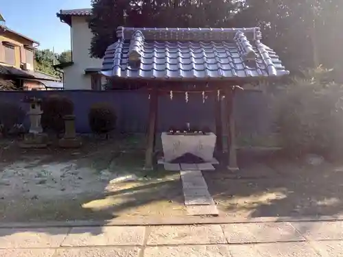 須賀神社の手水