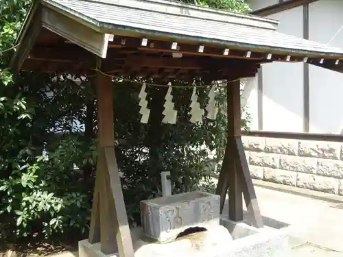 國領神社の手水