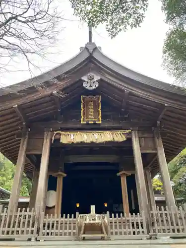 志賀海神社の本殿・本堂