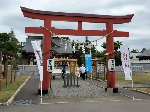 美瑛神社の鳥居