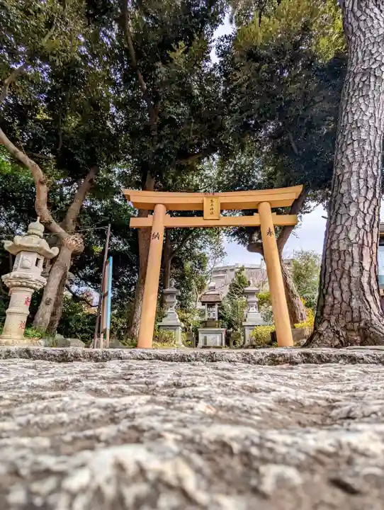 菊田神社の鳥居