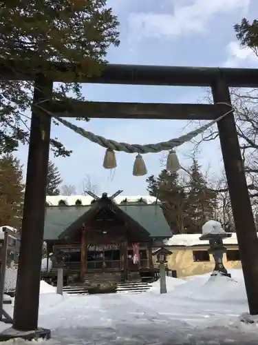 栗沢神社の鳥居