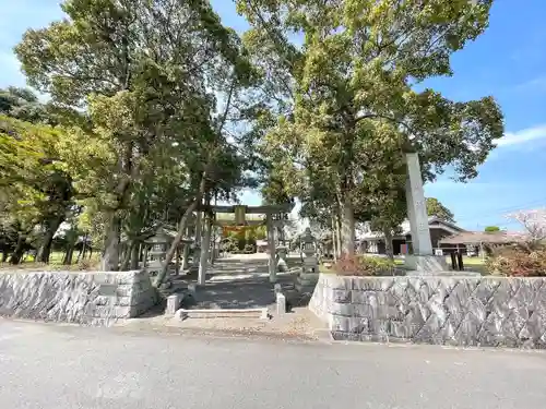 高木神社の鳥居