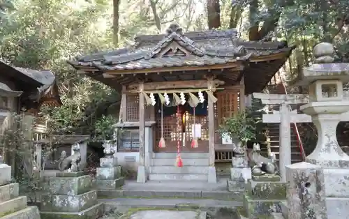 石穴稲荷神社の本殿