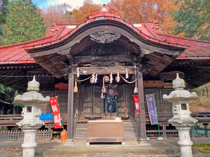 阿豆佐味天神社の本殿・本堂