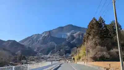 延命地蔵尊の景色