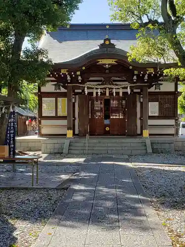 橘樹神社の本殿・本堂