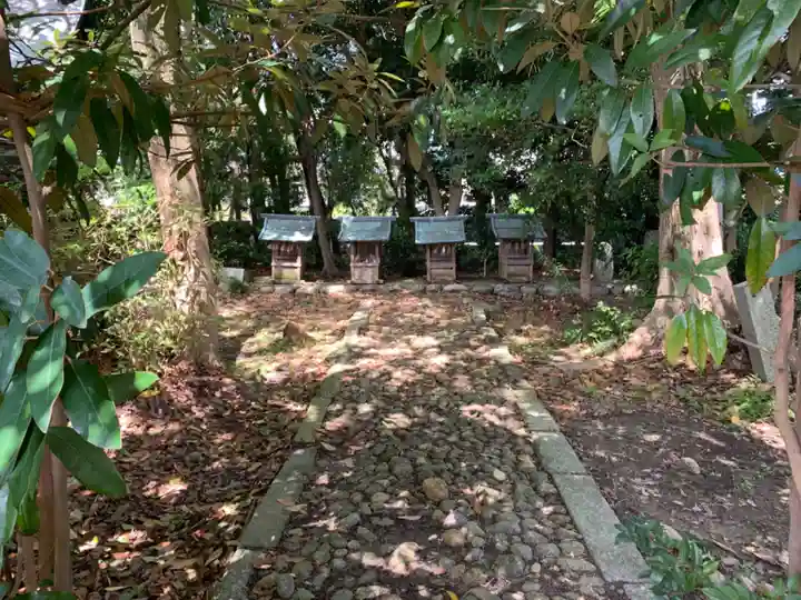 八幡社(大谷八幡社)の地蔵