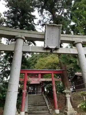 早池峯神社の鳥居