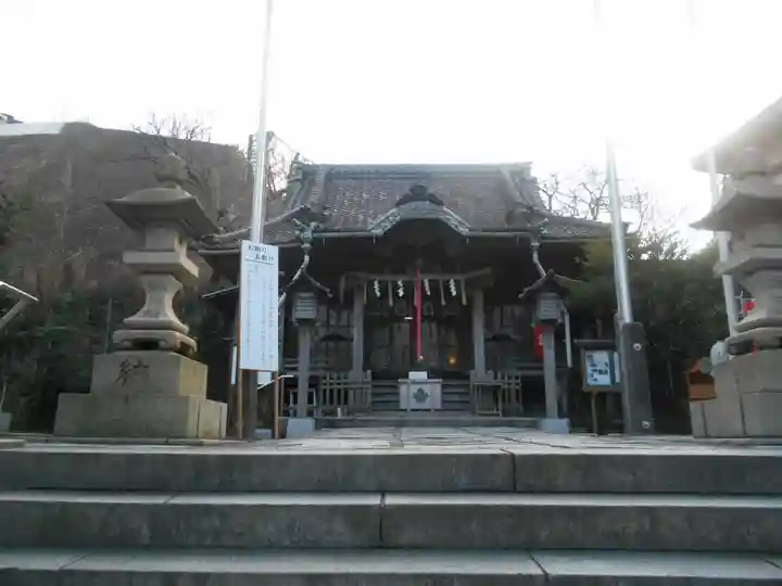 諏訪神社の本殿・本堂