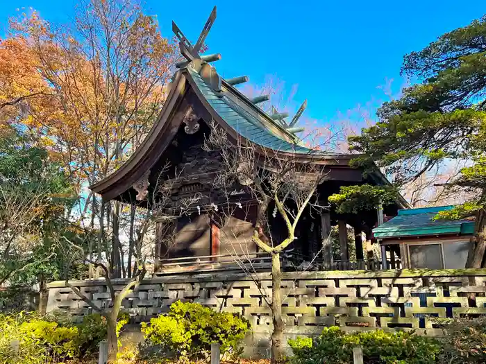 六椹八幡宮の本殿