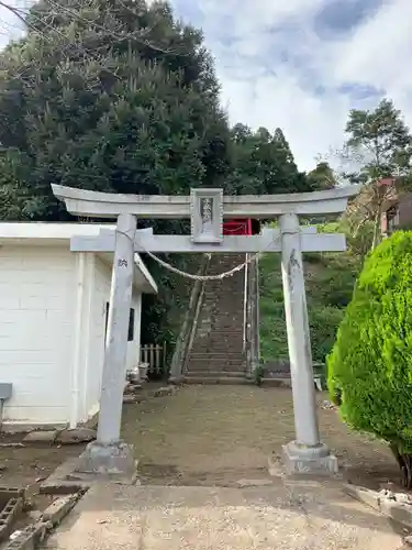 稲荷神社の鳥居