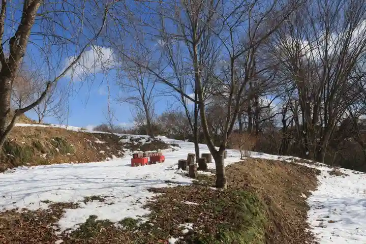 阿久津「田村神社」(郡山市阿久津町)旧社名:伊豆箱根三嶋三社の景色