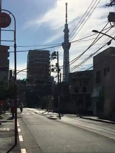 三輪里稲荷神社の周辺