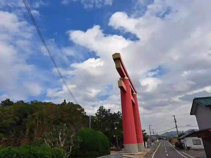 自凝島神社の鳥居