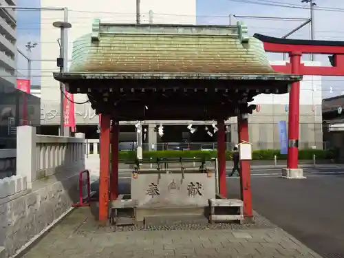 東京羽田 穴守稲荷神社の手水舎