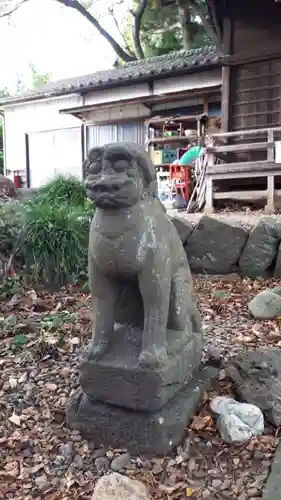 鹿島神社の狛犬