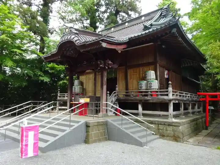 白笹稲荷神社の本殿・本堂