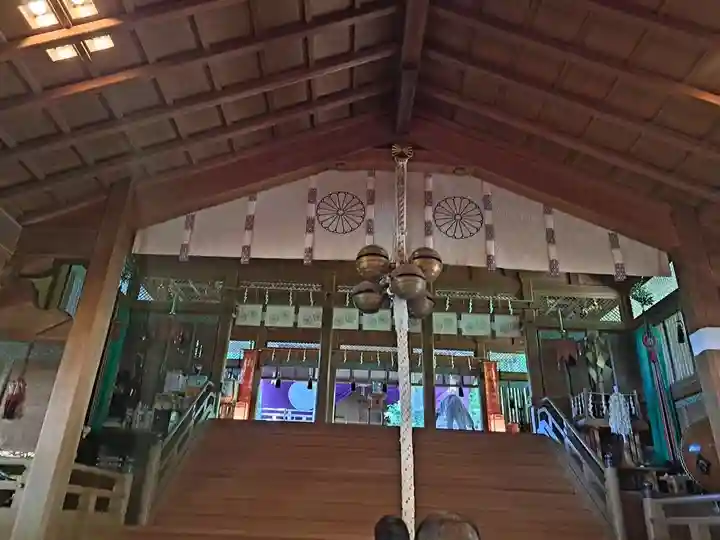 天河大辨財天社の本殿・本堂