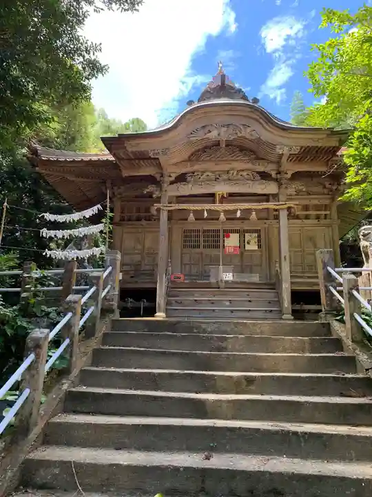 戸田柿本神社の本殿・本堂