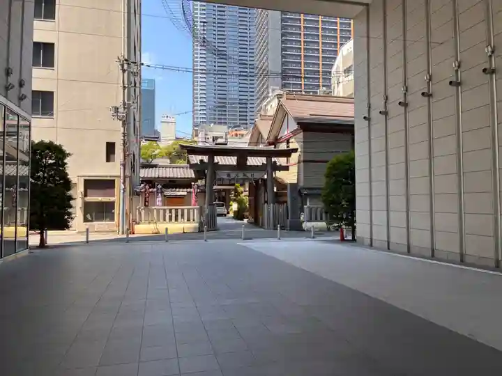 露天神社(お初天神)の鳥居