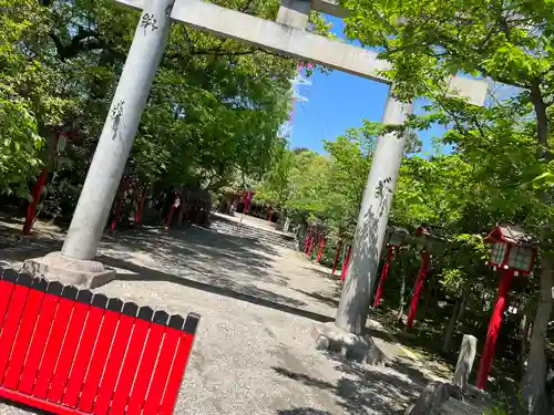 市原稲荷神社の鳥居