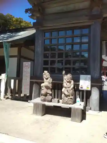 大洗磯前神社の像