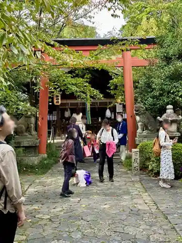 漢國神社の鳥居