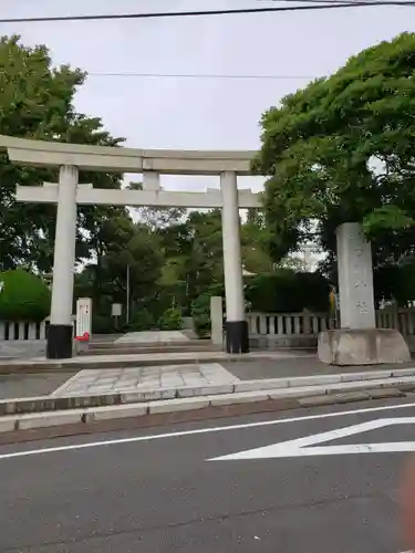 龍口明神社の鳥居