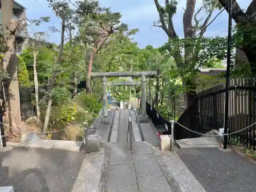 瀬田玉川神社の鳥居