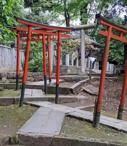 根津神社の鳥居