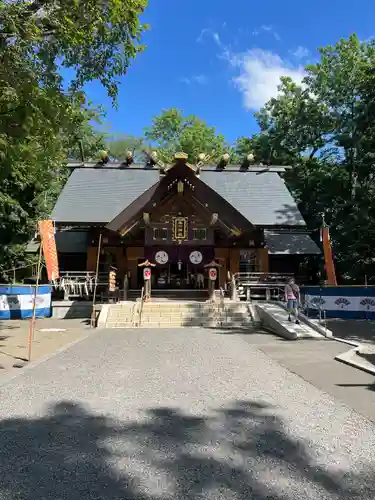 旭川神社の本殿