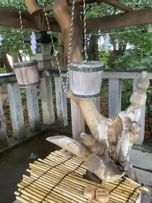 酒見神社の手水舎