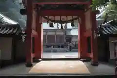 柞原八幡宮の山門