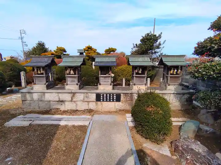 八劔社(五日市場)の末社・摂社