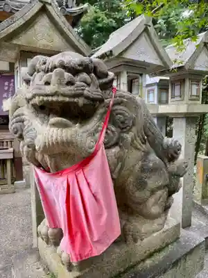 朝護孫子寺の狛犬