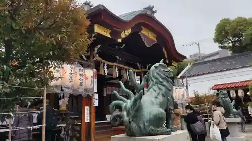 野田恵美須神社の狛犬