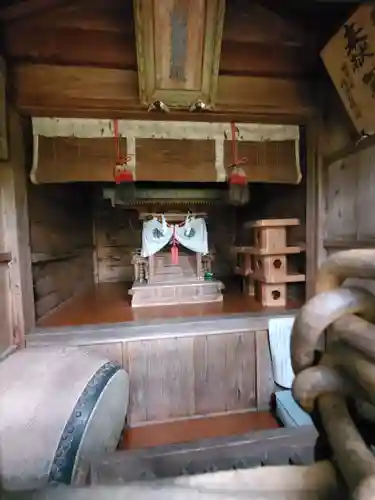 飯綱神社の本殿・本堂