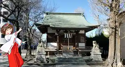 諏訪神社の本殿・本堂
