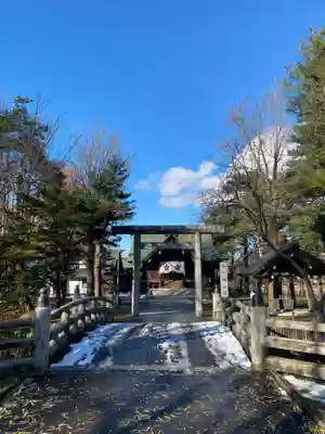 上川神社頓宮の鳥居