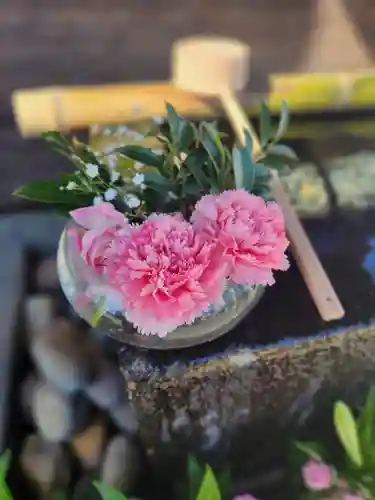 上尾御嶽神社の手水