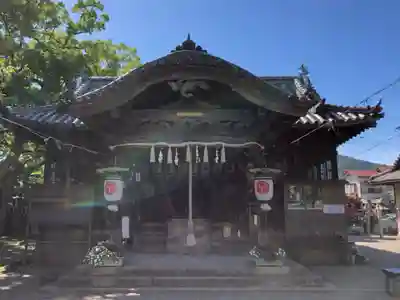 大麻比古神社の本殿・本堂